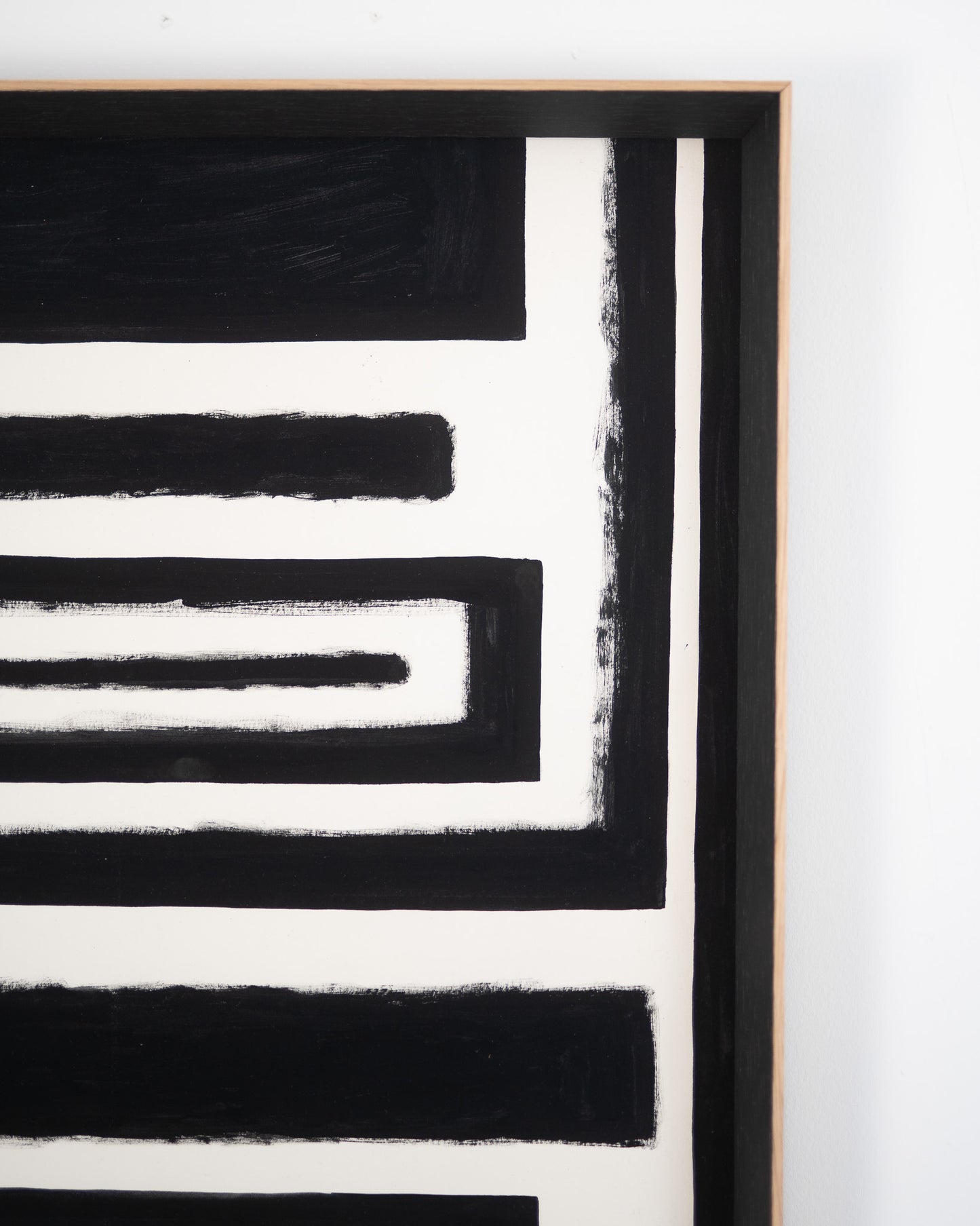 Monochromatic Abstract Original Artwork - ARTHUR ALLAN WILSON, Scottish | 1944-2024