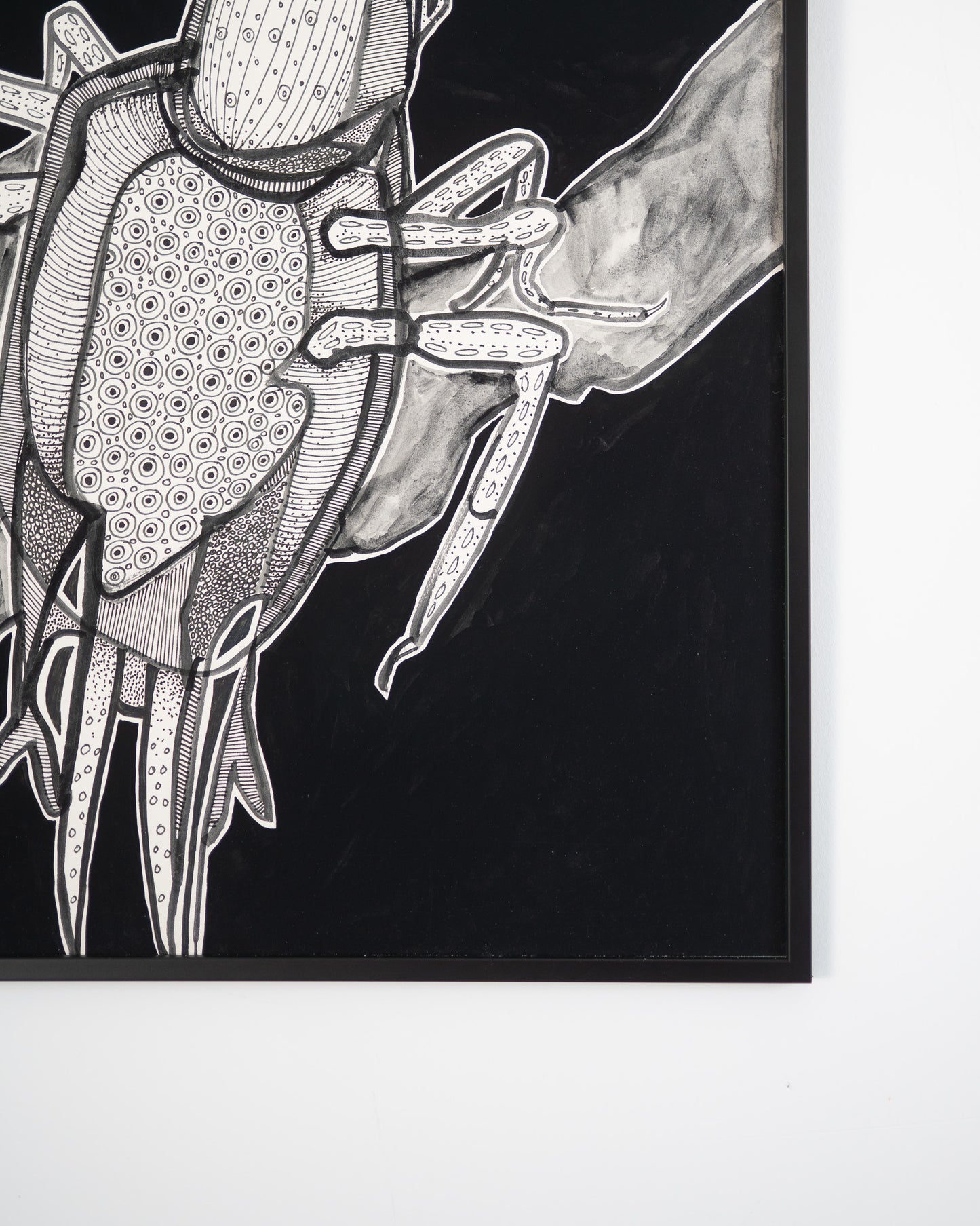 Abstract Insect No.3 Original Artwork - ARTHUR ALLAN WILSON, Scottish | 1944-2024
