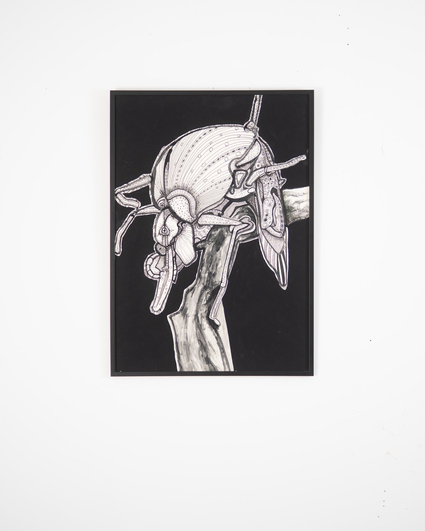 Abstract Insect No.2 Original Artwork - ARTHUR ALLAN WILSON, Scottish | 1944-2024