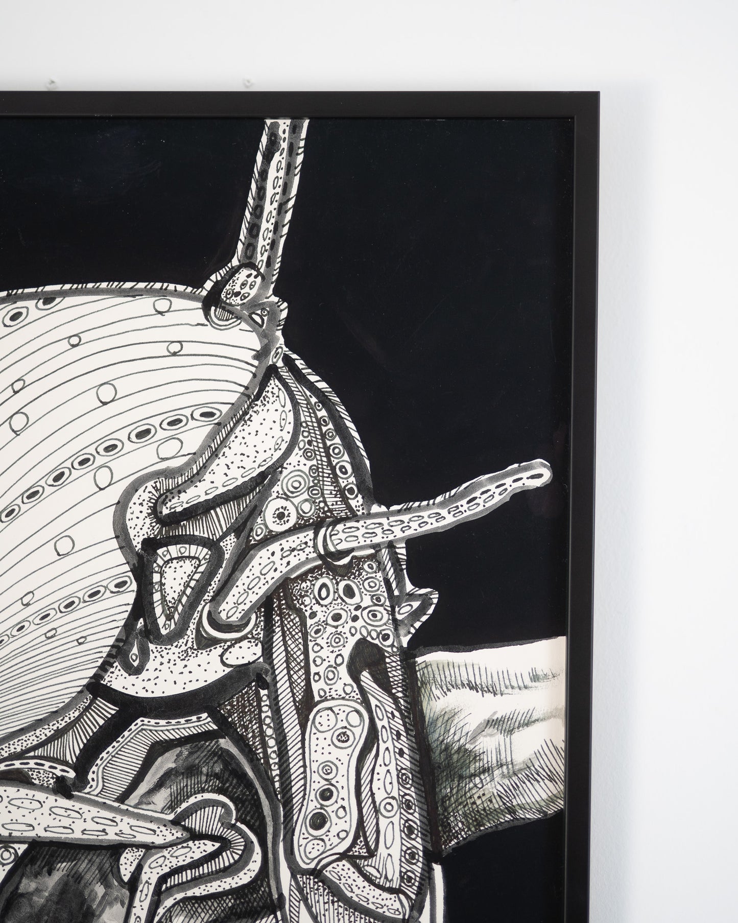 Abstract Insect No.2 Original Artwork - ARTHUR ALLAN WILSON, Scottish | 1944-2024