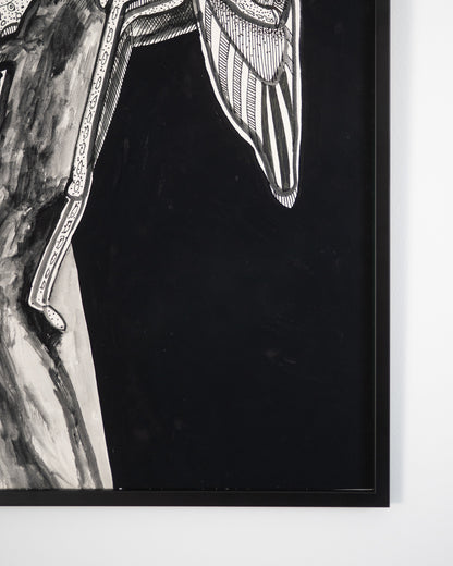 Abstract Insect No.2 Original Artwork - ARTHUR ALLAN WILSON, Scottish | 1944-2024