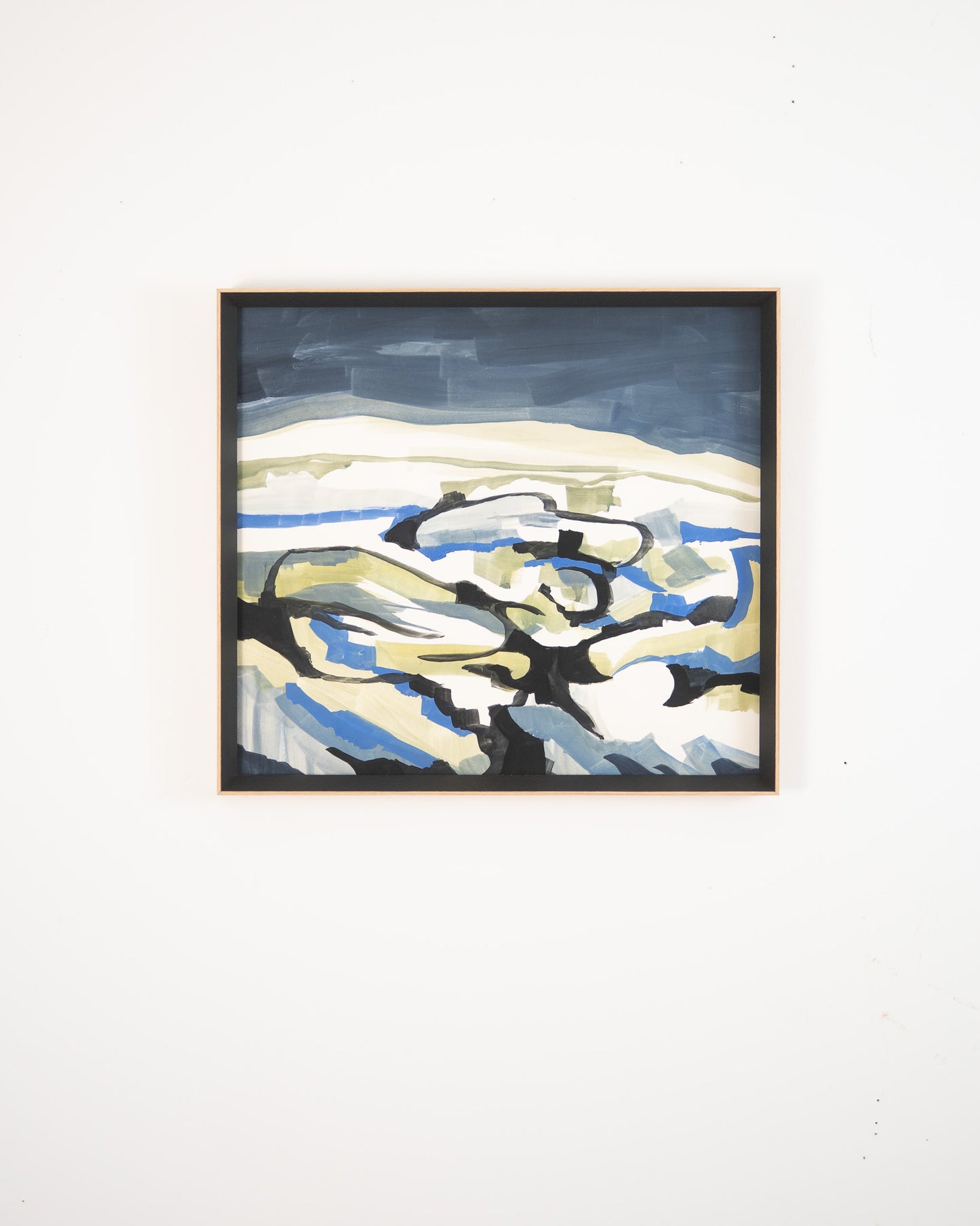 Muted Abstract Landscape Original Artwork - ARTHUR ALLAN WILSON, Scottish | 1944-2024