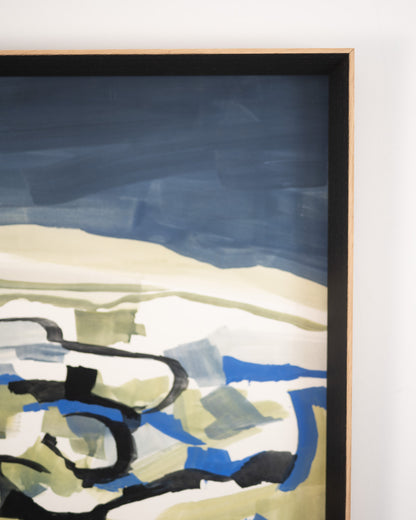 Muted Abstract Landscape Original Artwork - ARTHUR ALLAN WILSON, Scottish | 1944-2024