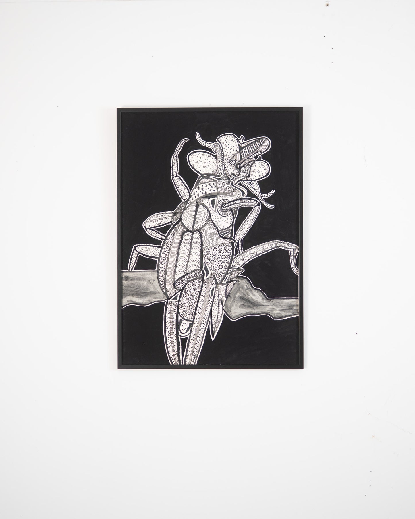 Abstract Insect No.1 Original Artwork - ARTHUR ALLAN WILSON, Scottish | 1944-2024