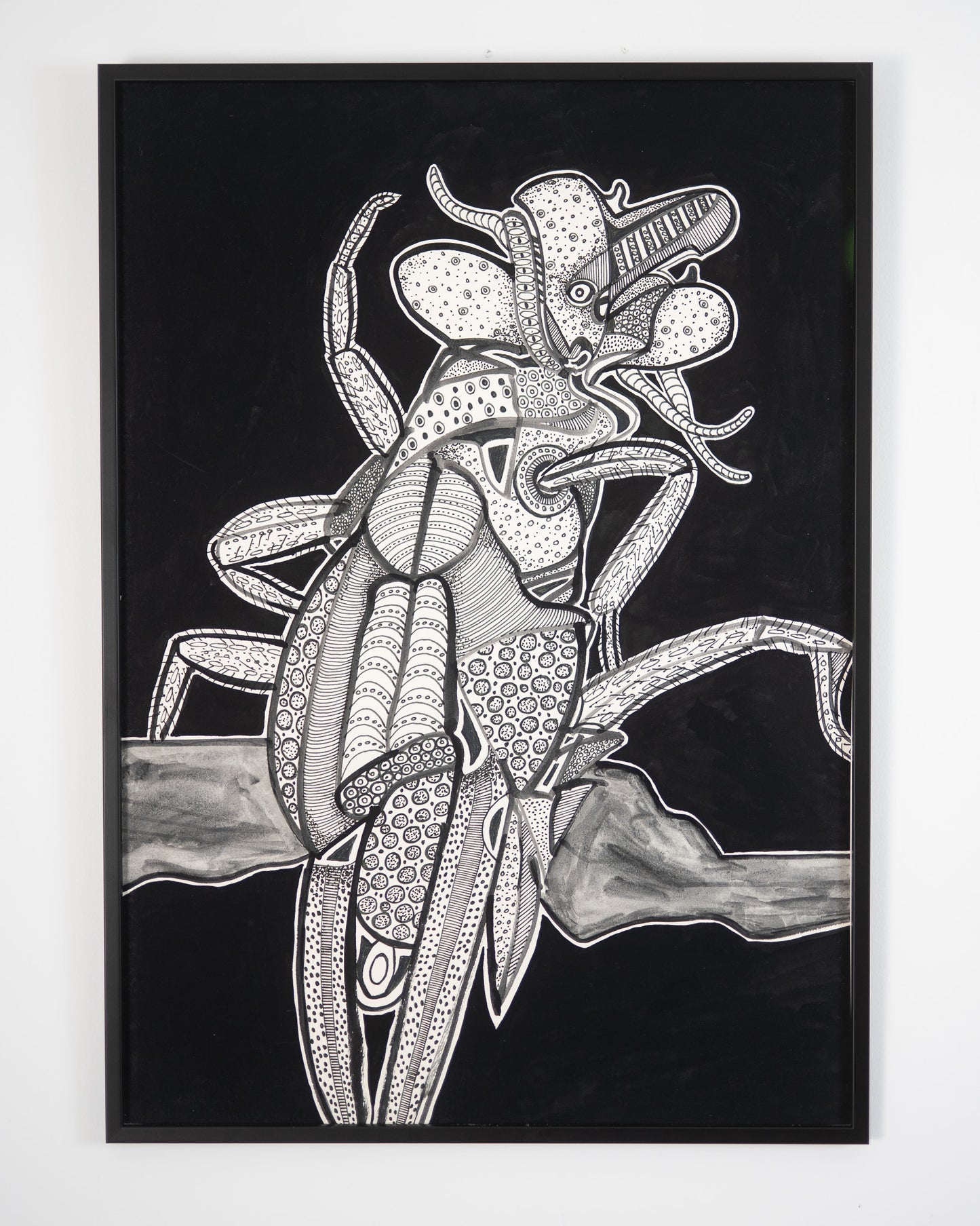 Abstract Insect No.1 Original Artwork - ARTHUR ALLAN WILSON, Scottish | 1944-2024