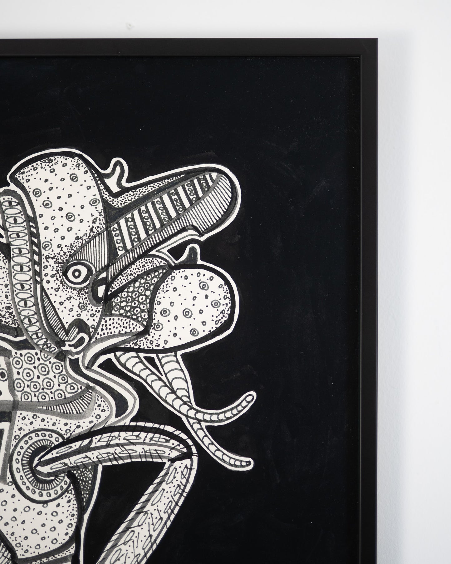 Abstract Insect No.1 Original Artwork - ARTHUR ALLAN WILSON, Scottish | 1944-2024