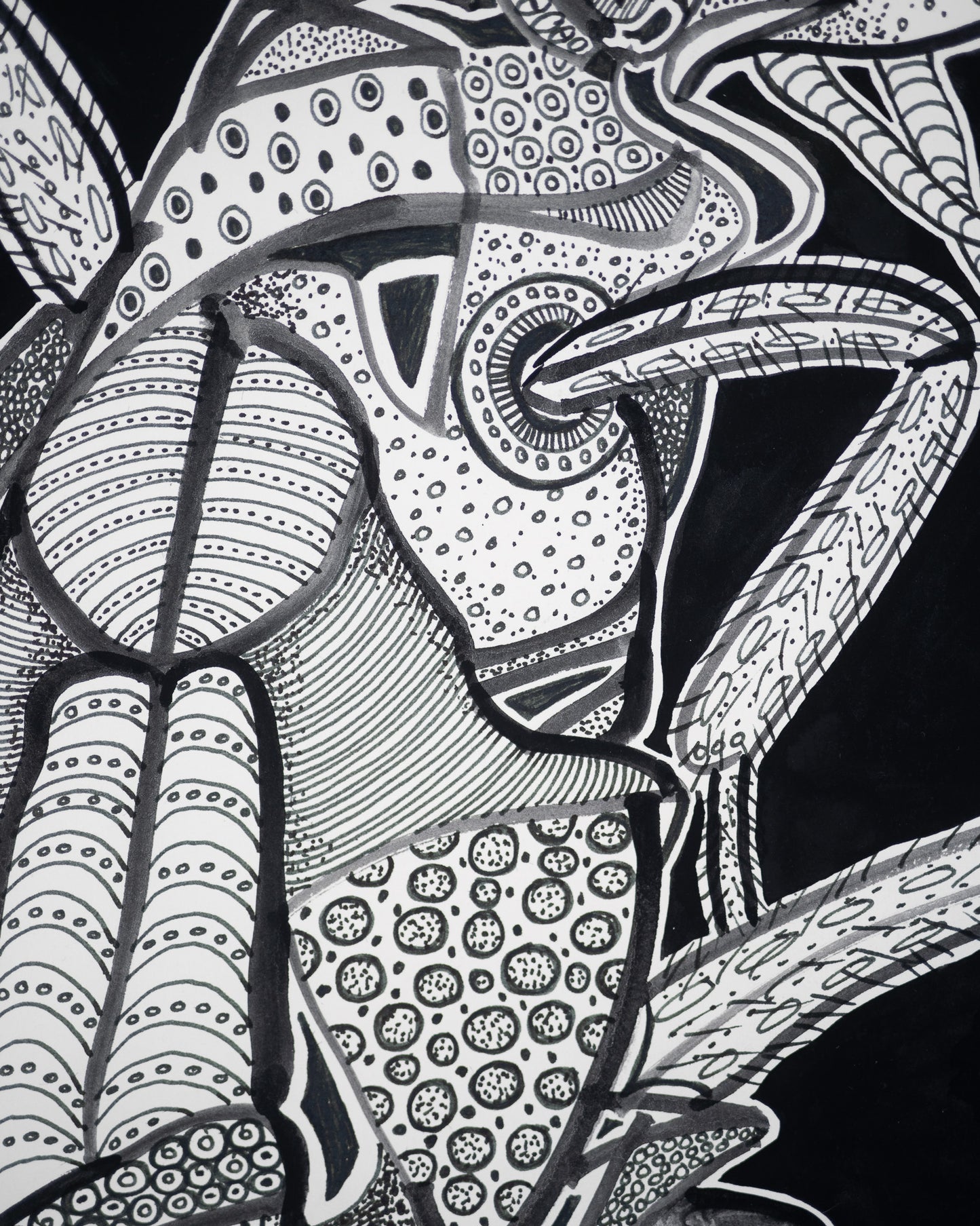 Abstract Insect No.1 Original Artwork - ARTHUR ALLAN WILSON, Scottish | 1944-2024