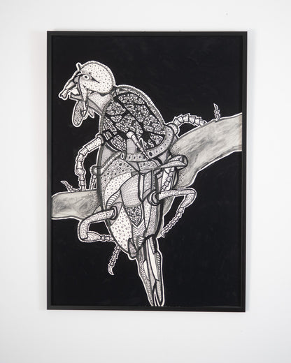 Abstract Insect No.4 Original Artwork - ARTHUR ALLAN WILSON, Scottish | 1944-2024