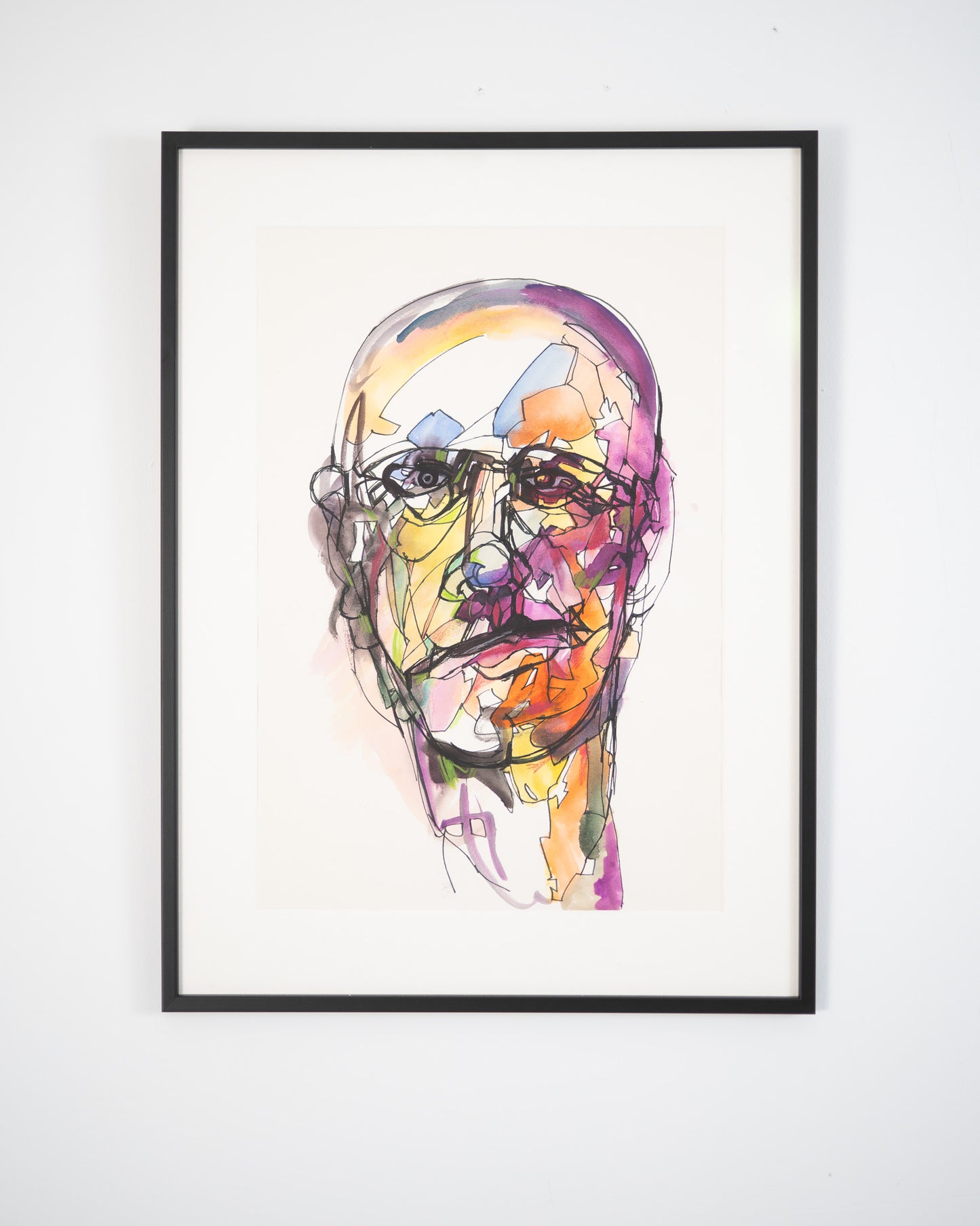 Colour Wash Portrait No.1 Original Artwork - ARTHUR ALLAN WILSON, Scottish | 1944-2024