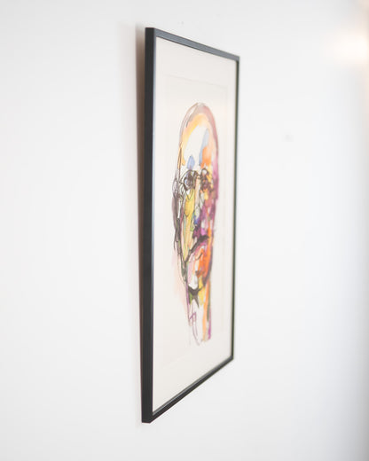 Colour Wash Portrait No.1 Original Artwork - ARTHUR ALLAN WILSON, Scottish | 1944-2024