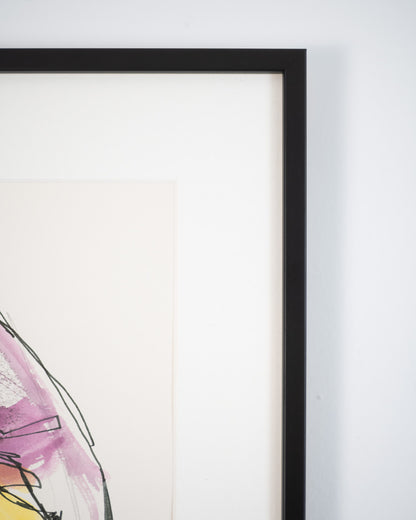 Colour Wash Portrait No.2 Original Artwork - ARTHUR ALLAN WILSON, Scottish | 1944-2024