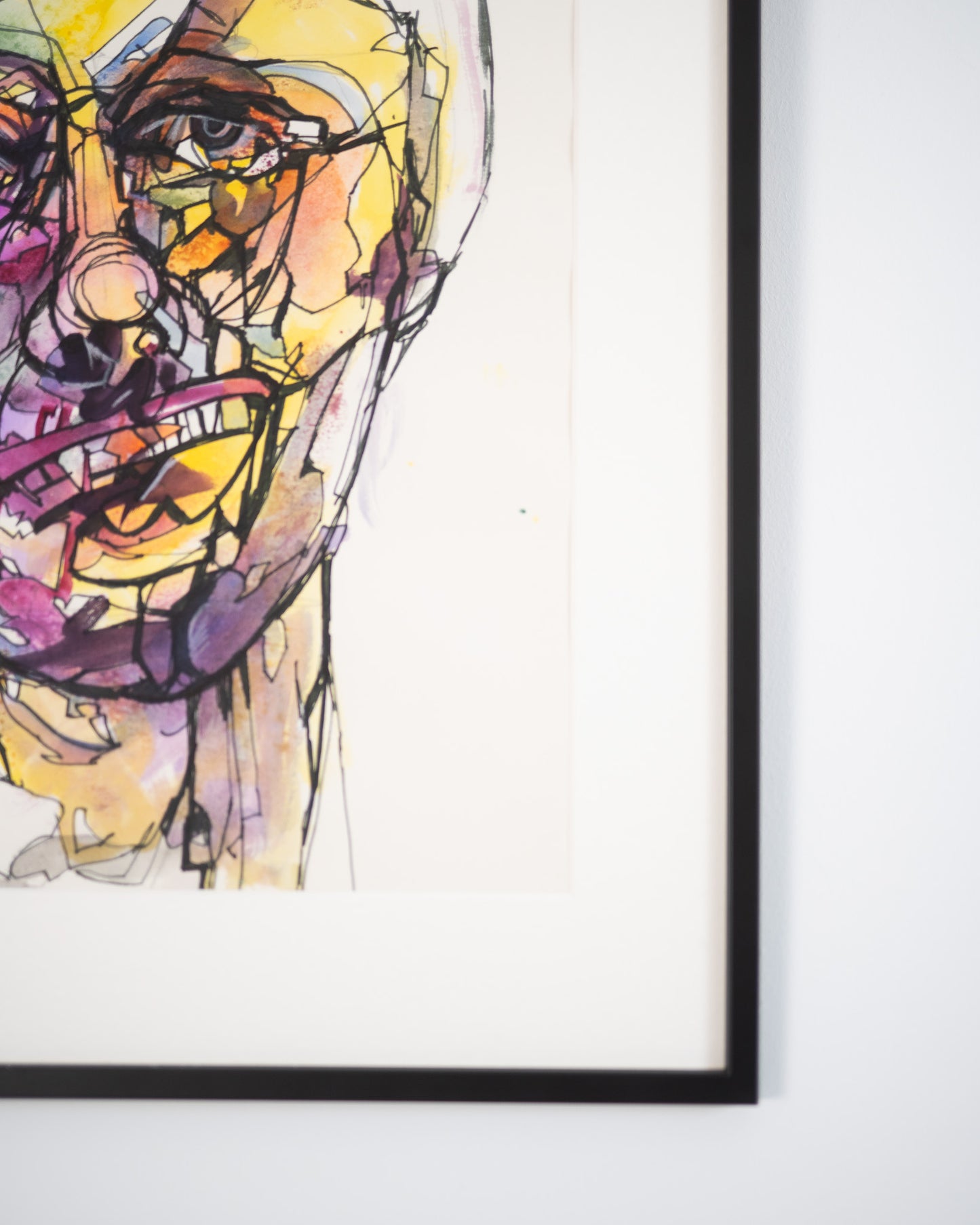 Colour Wash Portrait No.2 Original Artwork - ARTHUR ALLAN WILSON, Scottish | 1944-2024