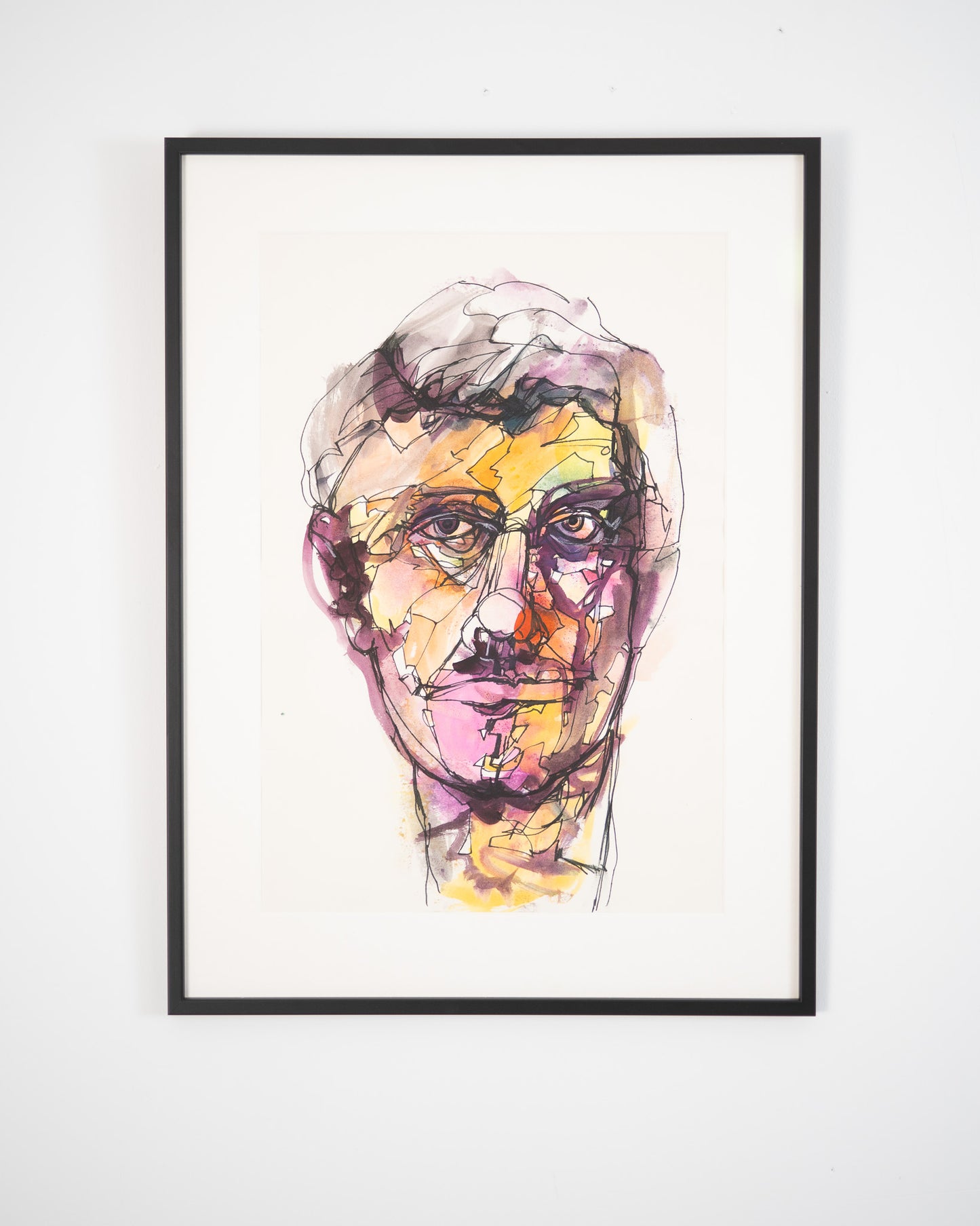 Colour Wash Portrait No.3 Original Artwork - ARTHUR ALLAN WILSON, Scottish | 1944-2024