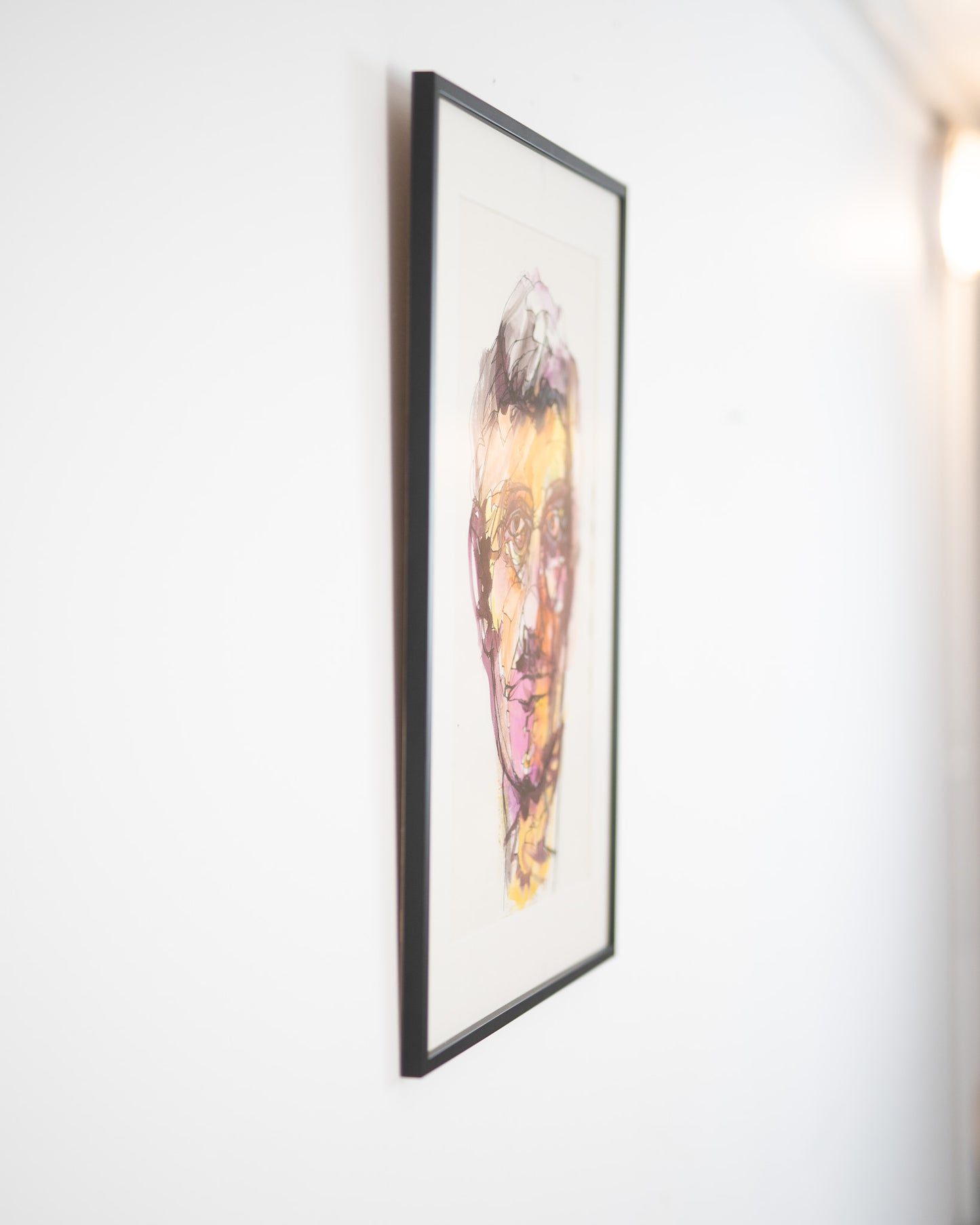 Colour Wash Portrait No.3 Original Artwork - ARTHUR ALLAN WILSON, Scottish | 1944-2024