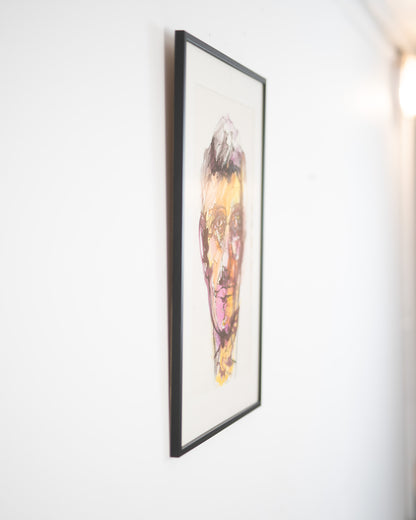 Colour Wash Portrait No.3 Original Artwork - ARTHUR ALLAN WILSON, Scottish | 1944-2024