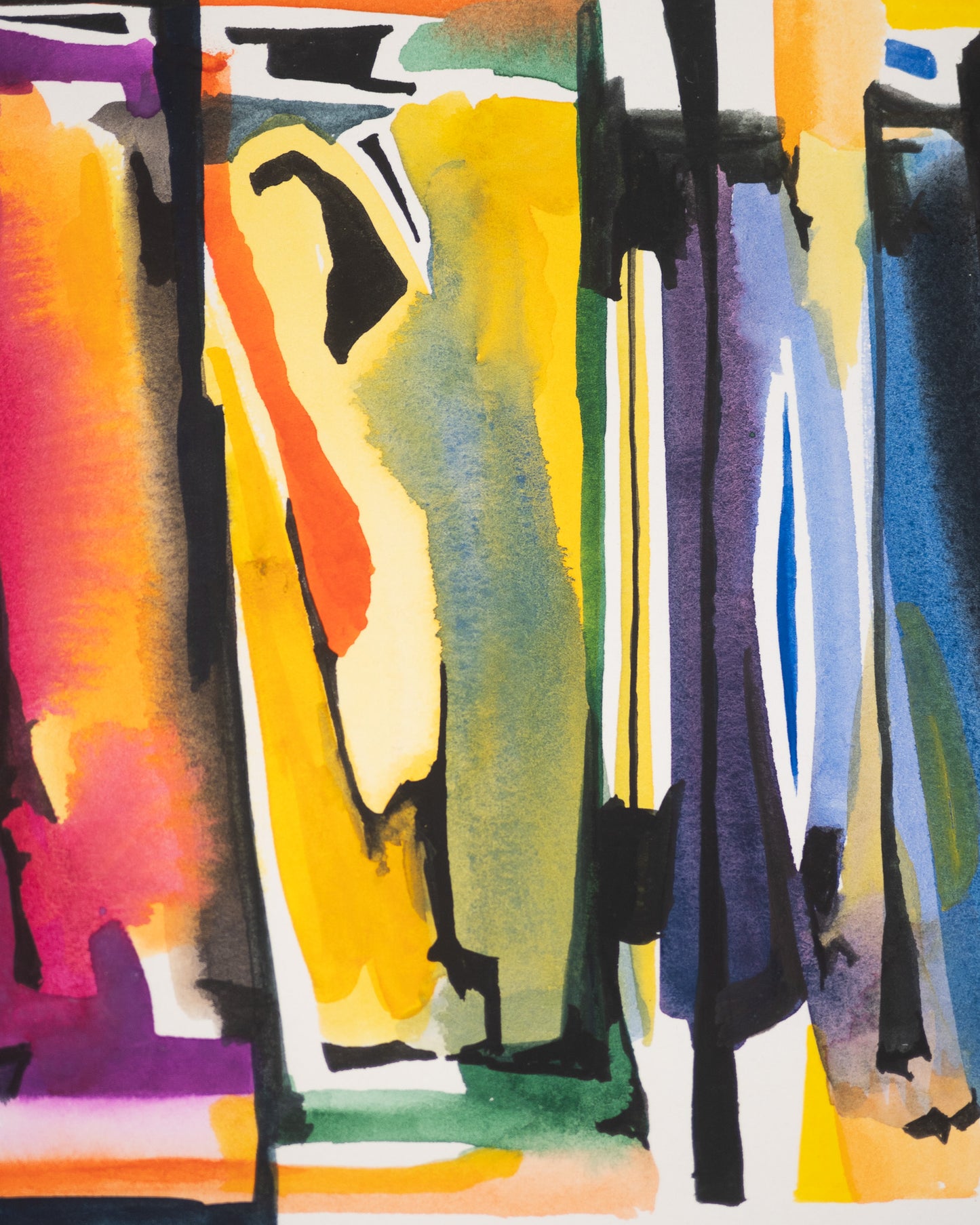Colour No.2 Original Artwork - ARTHUR ALLAN WILSON, Scottish | 1944-2024