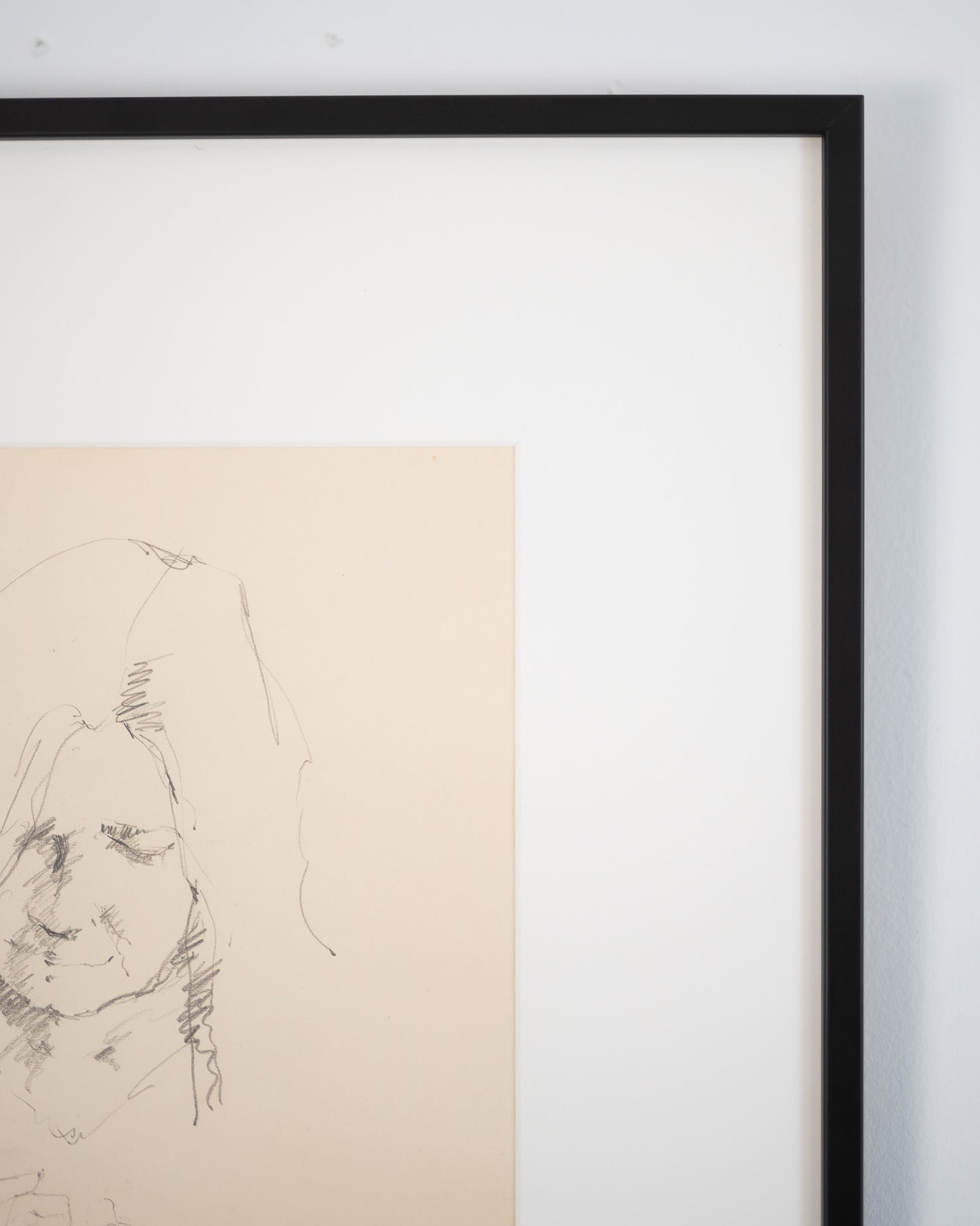 Framed Sketch of Isobel - EWEN McASLAN, Scottish | 1936-2008