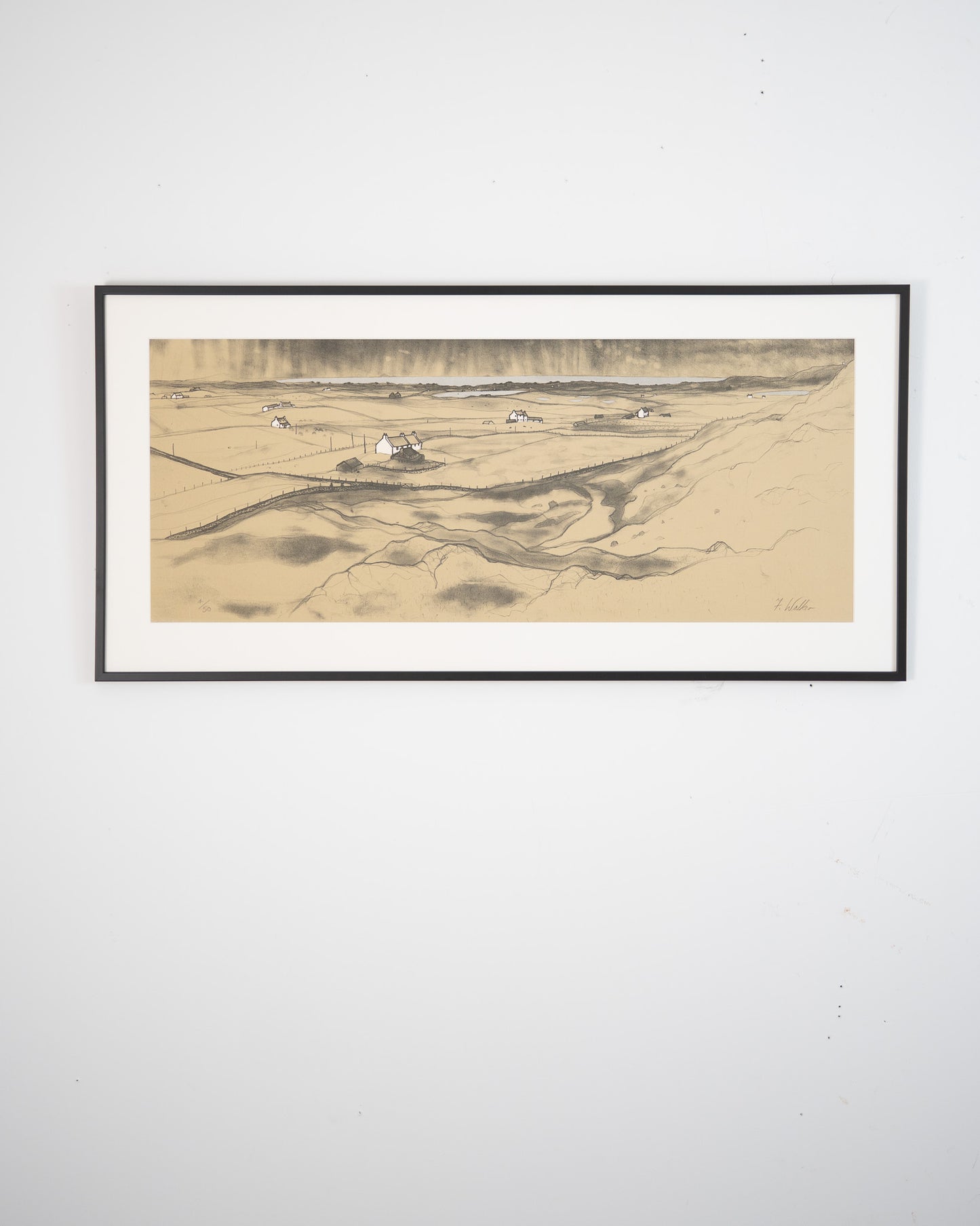 Outer Hebrides Limited Edition Print 4/50 - FRANCES WALKER, Scottish | 1930-present