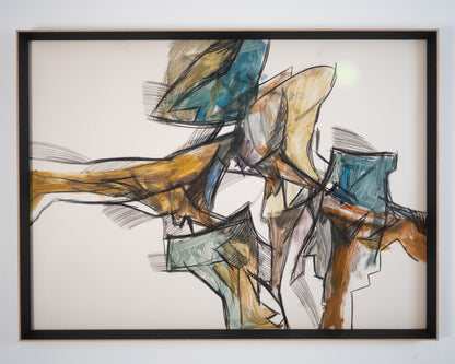 Muted Abstract Original Artwork - ARTHUR ALLAN WILSON, Scottish | 1944-2024