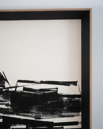 Monochromatic Abstract Original Artwork - ARTHUR ALLAN WILSON, Scottish | 1944-2024