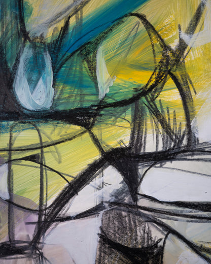 Muted Abstract Original Artwork - ARTHUR ALLAN WILSON, Scottish | 1944-2024