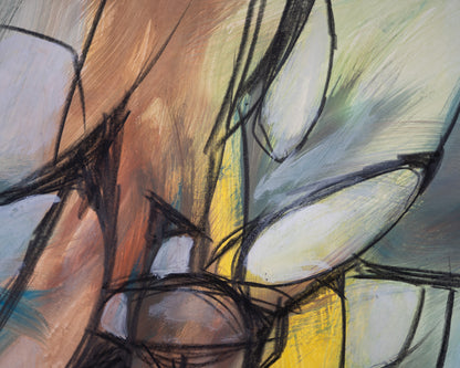 Muted Abstract Original Artwork - ARTHUR ALLAN WILSON, Scottish | 1944-2024