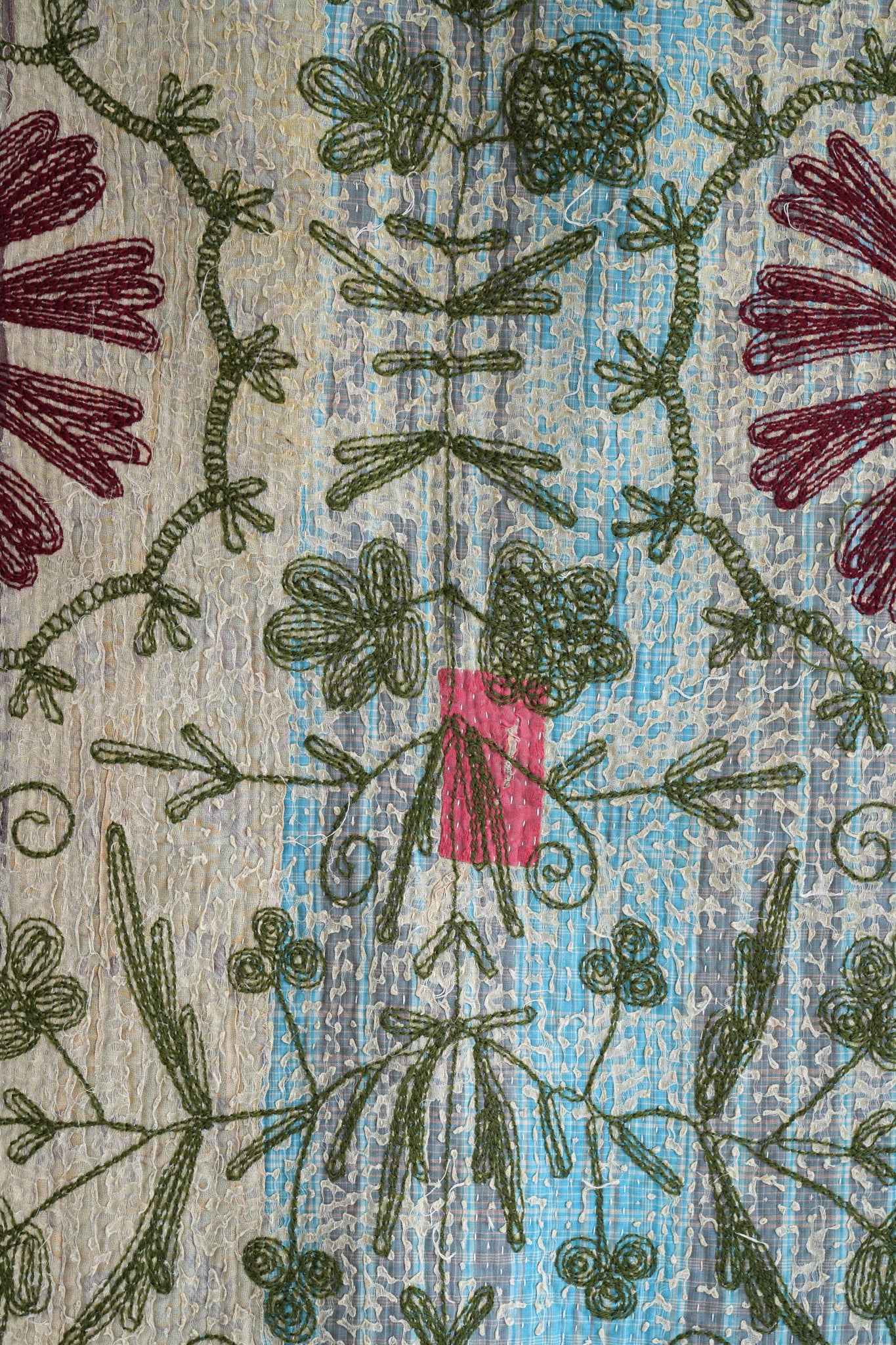 Finestitch Kantha & Suzani Quilt 105