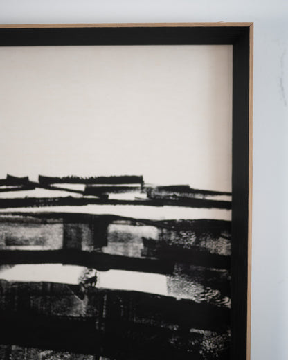 Monochromatic Abstract Original Artwork - ARTHUR ALLAN WILSON, Scottish | 1944-2024