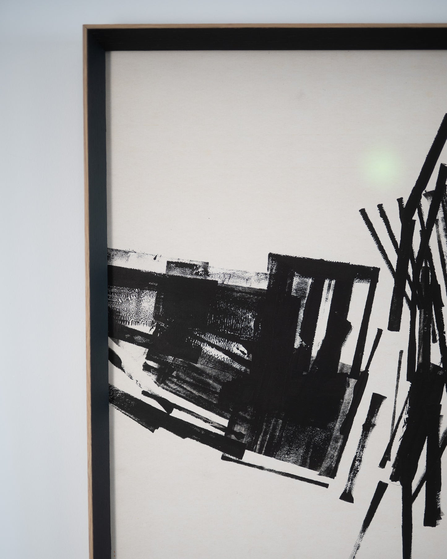 Monochromatic Abstract Original Artwork - ARTHUR ALLAN WILSON, Scottish | 1944-2024