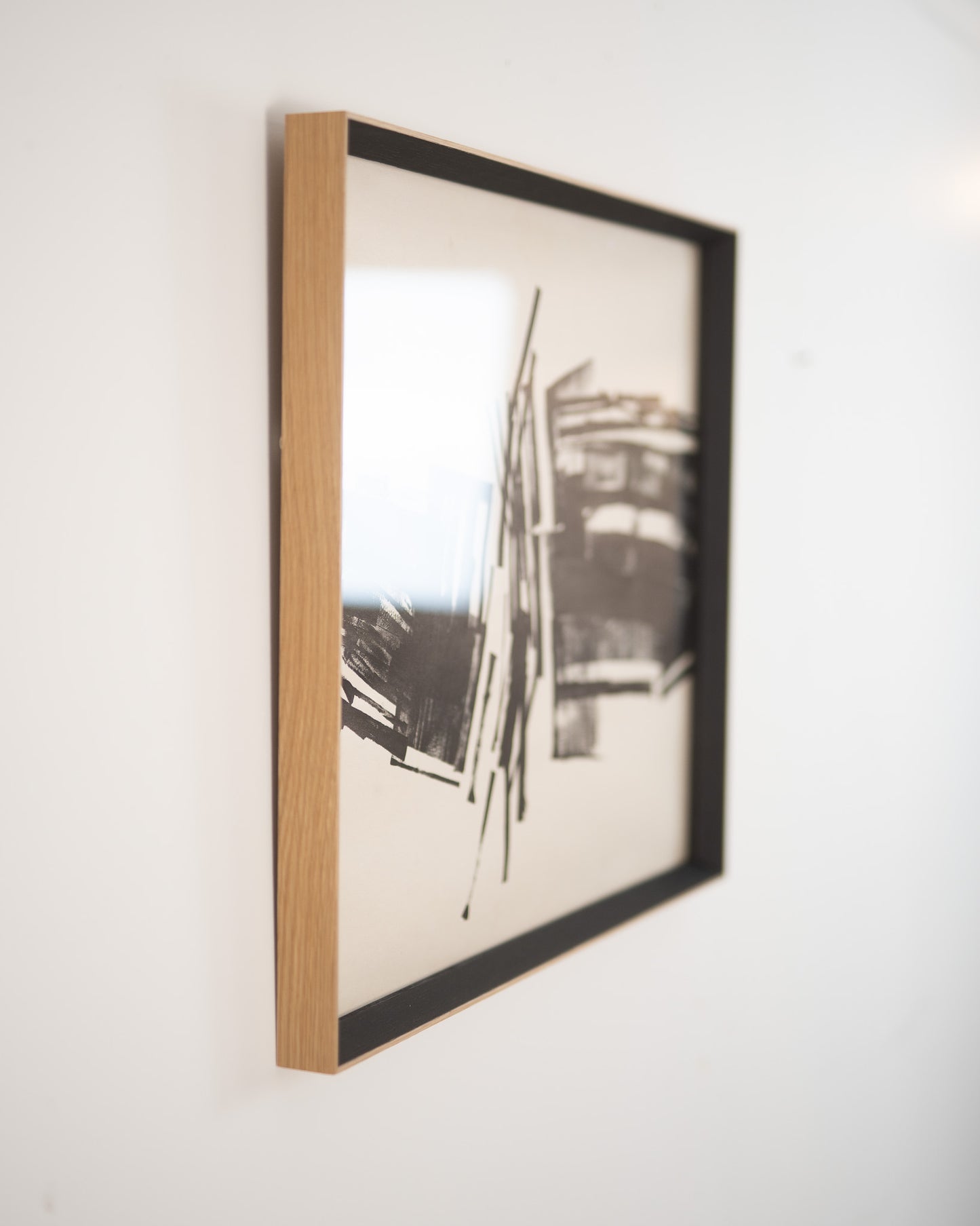 Monochromatic Abstract Original Artwork - ARTHUR ALLAN WILSON, Scottish | 1944-2024