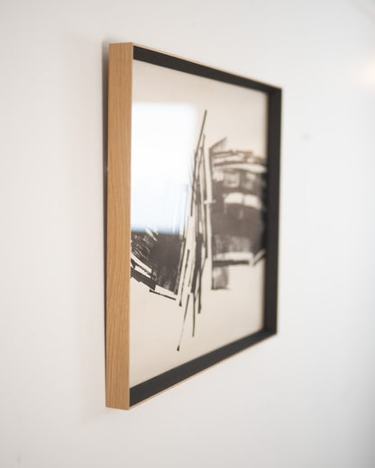 Monochromatic Abstract Original Artwork - ARTHUR ALLAN WILSON, Scottish | 1944-2024