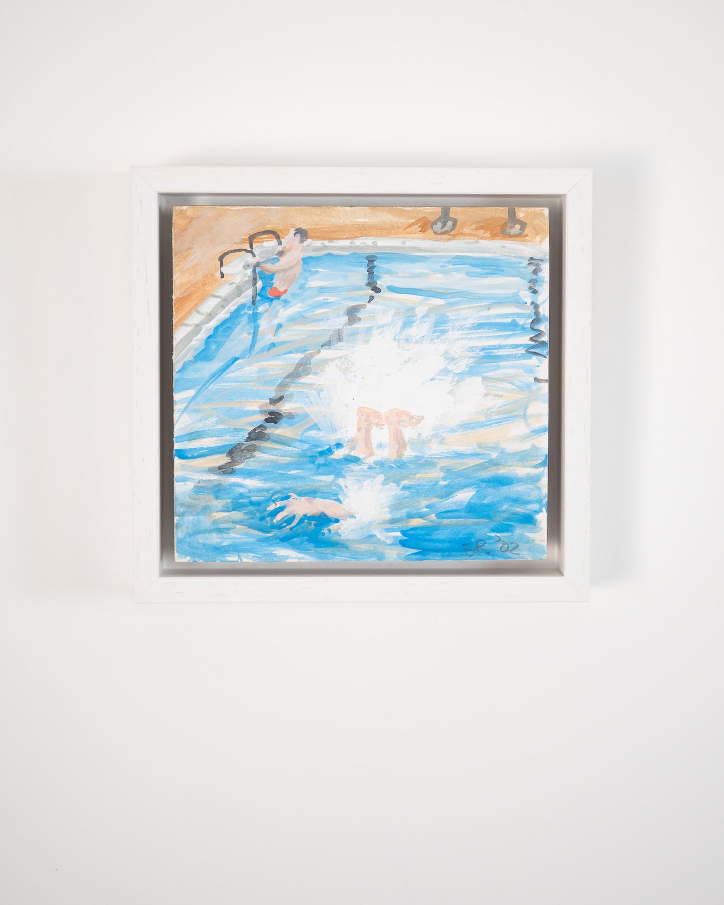 Swimming Pool No.5 - ERIC RITCHIE, Scottish | 1934-2026