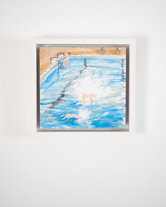 Swimming Pool No.5 - ERIC RITCHIE, Scottish | 1934-2026
