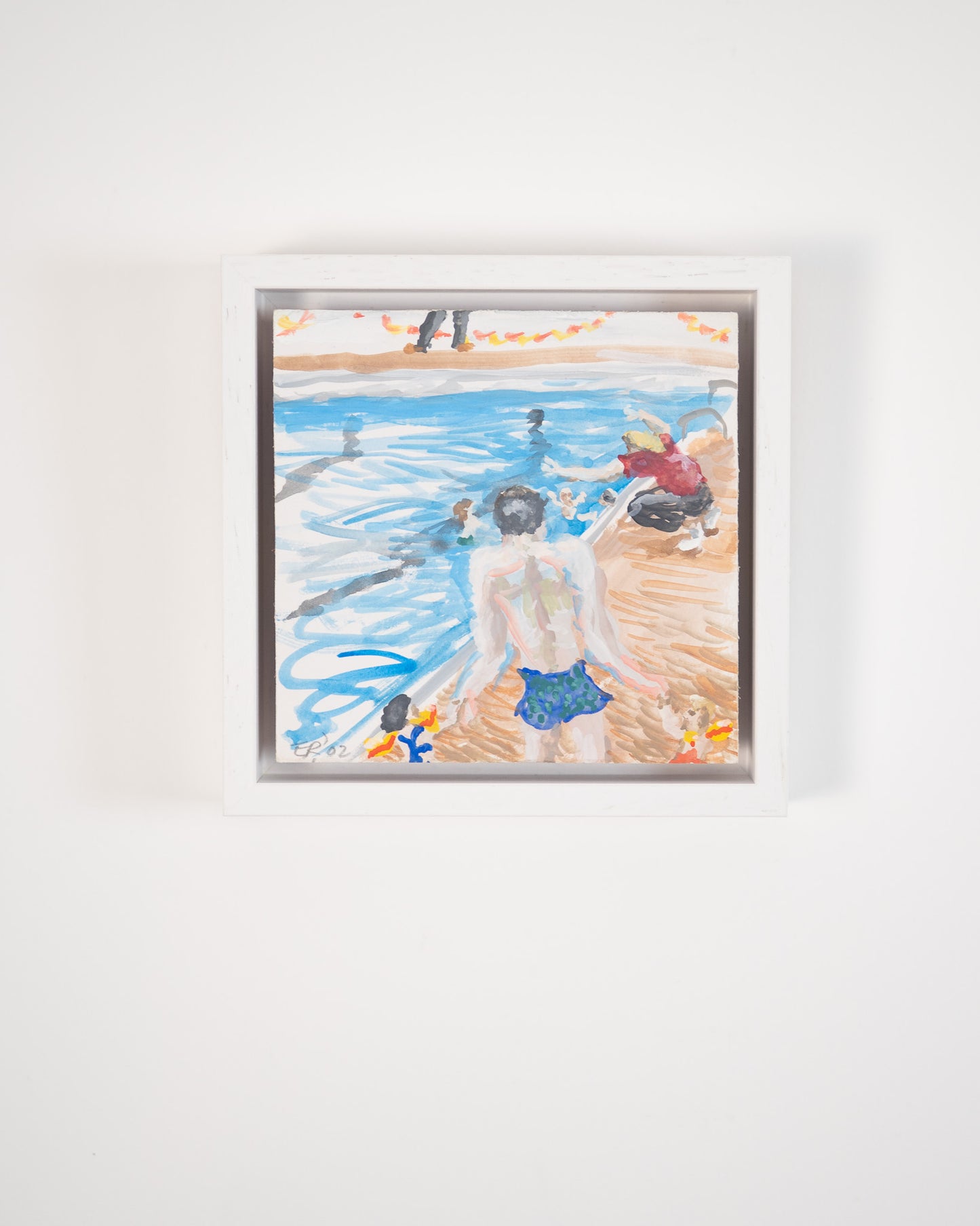 Swimming Pool No.3 - ERIC RITCHIE, Scottish | 1934-2026