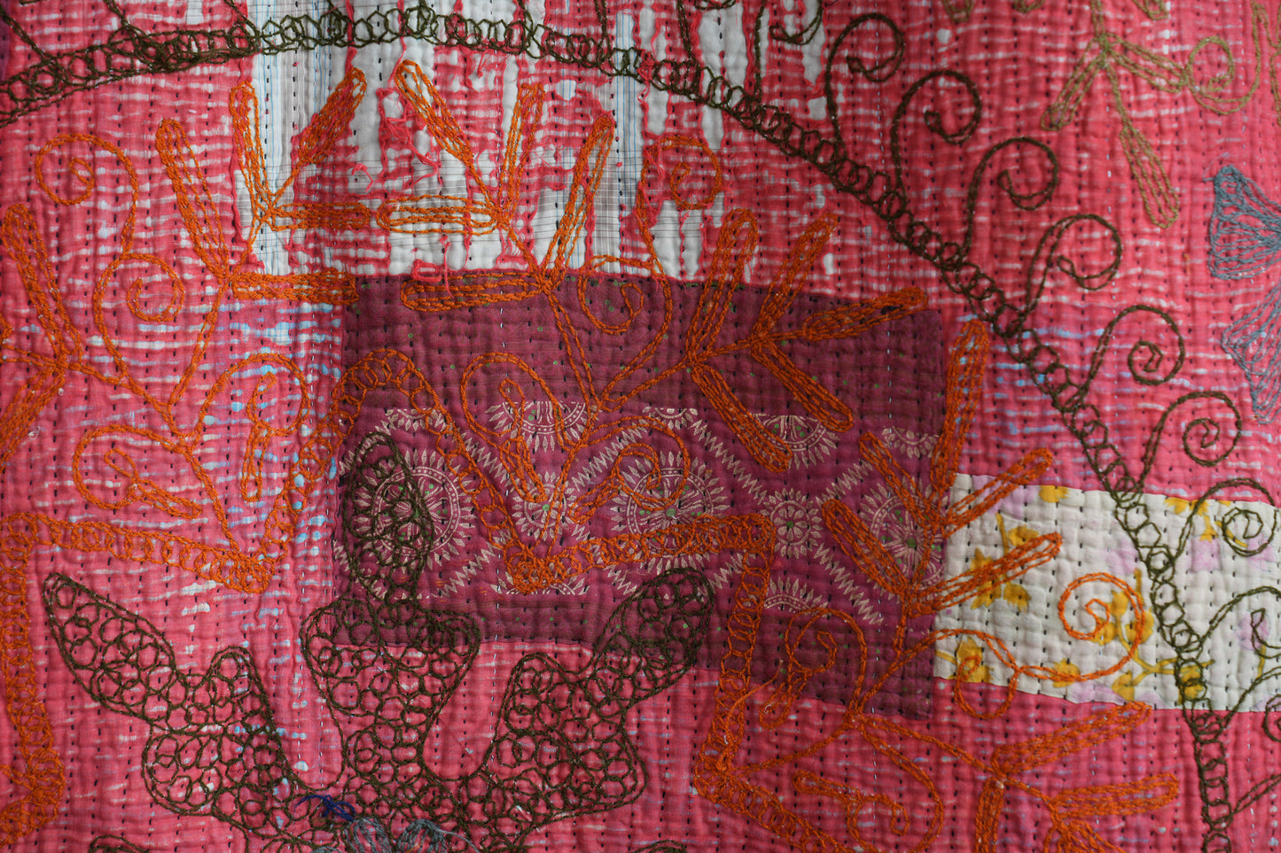 Finestitch Kantha & Suzani Quilt 109