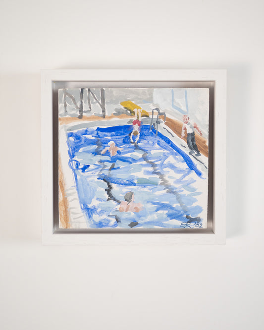 Swimming Pool No.1 - ERIC RITCHIE, Scottish | 1934-2026