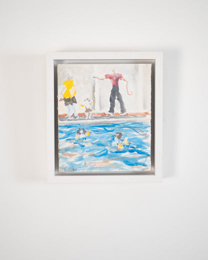 Swimming Pool No.2 - ERIC RITCHIE, Scottish | 1934-2026