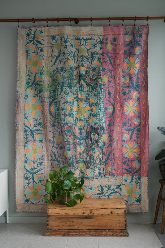 Finestitch Kantha & Suzani Quilt 112