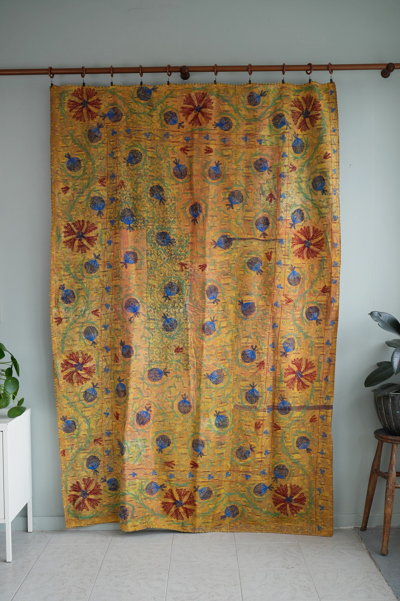 Finestitch Kantha & Suzani Quilt 113