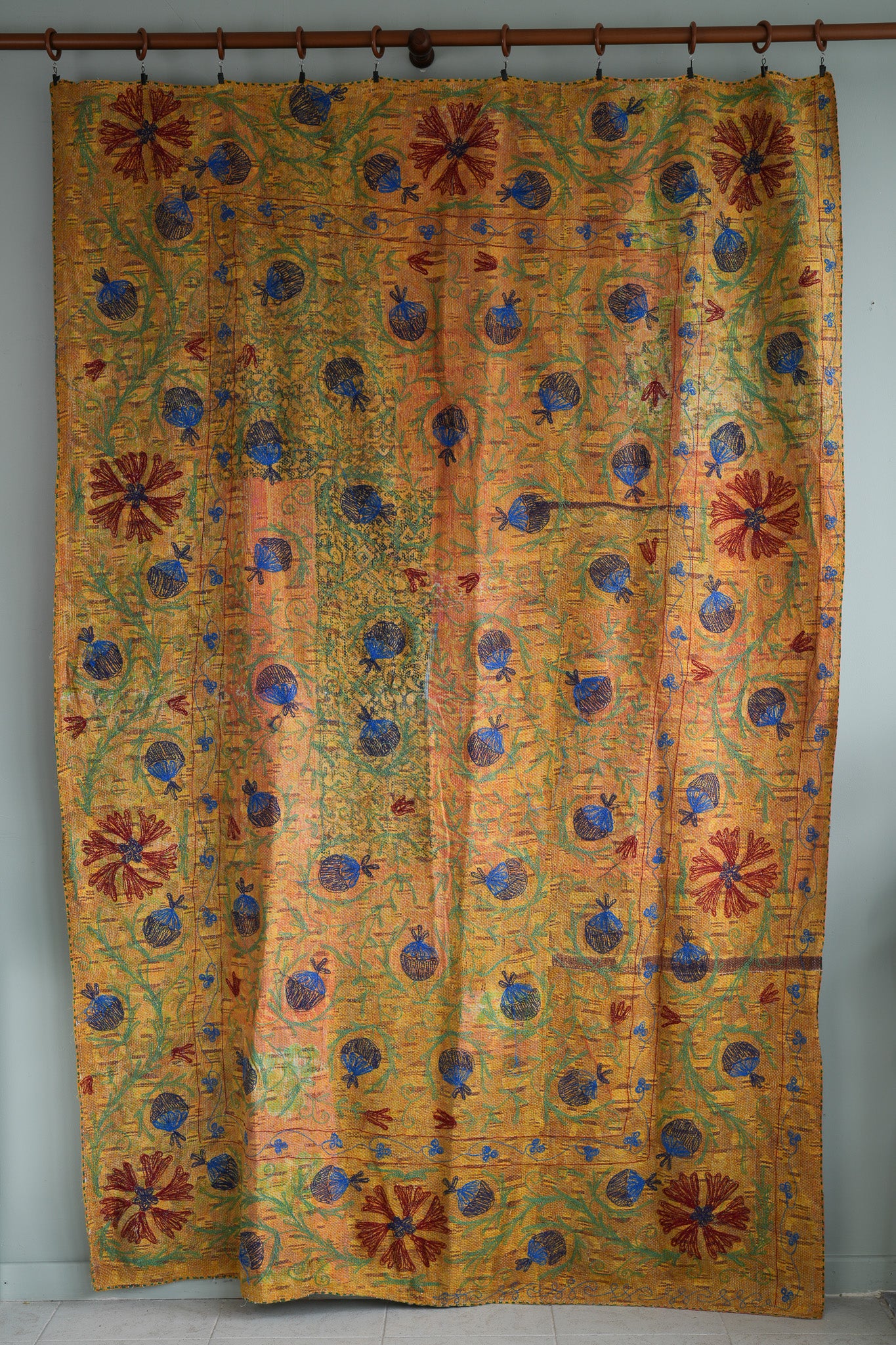 Finestitch Kantha & Suzani Quilt 113