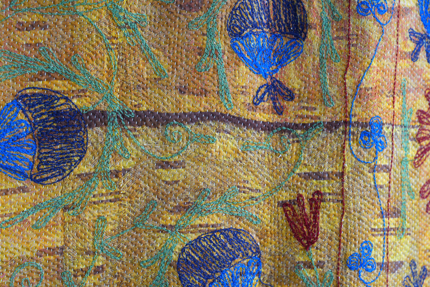 Finestitch Kantha & Suzani Quilt 113