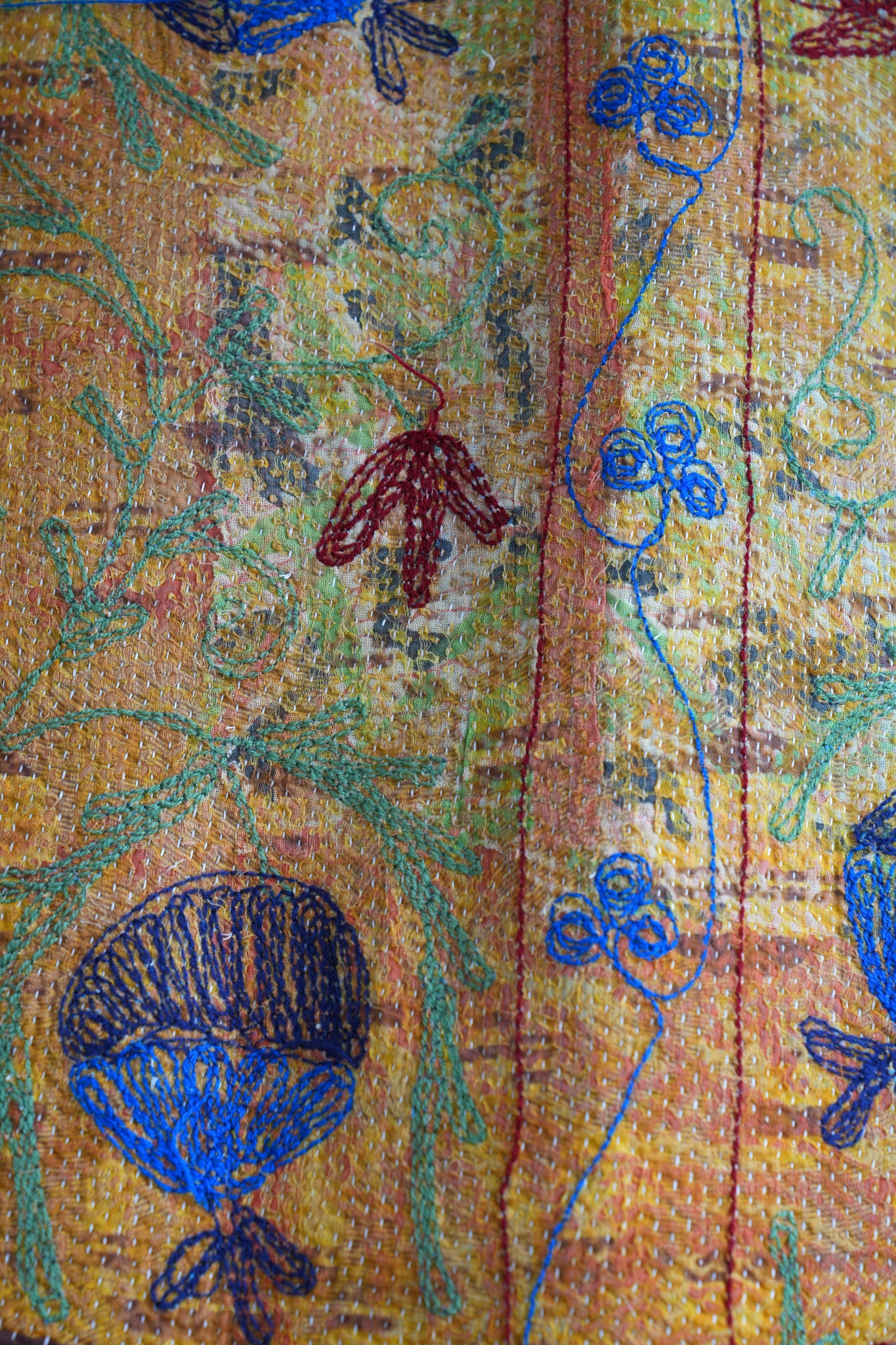 Finestitch Kantha & Suzani Quilt 113