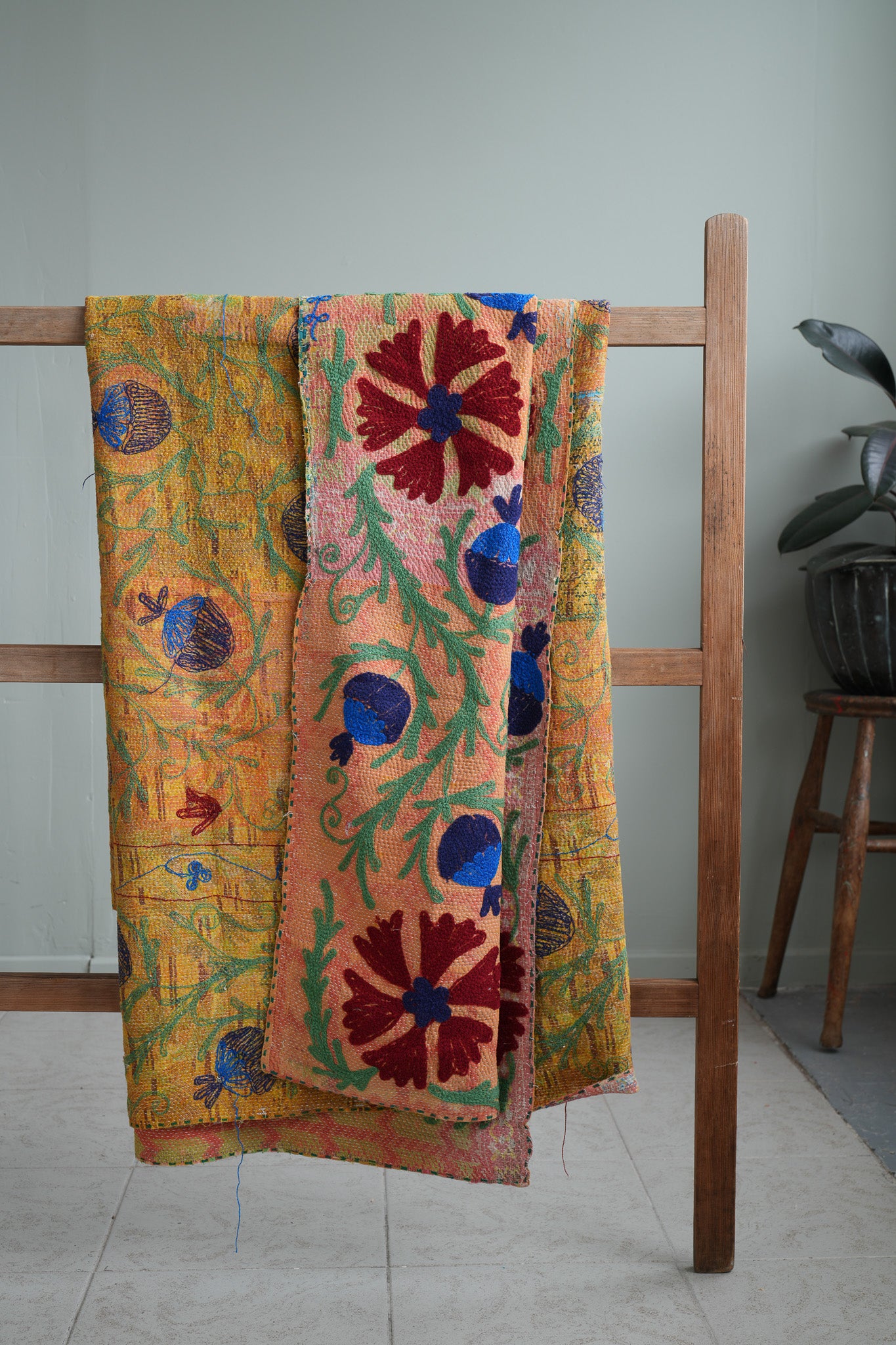 Finestitch Kantha & Suzani Quilt 113