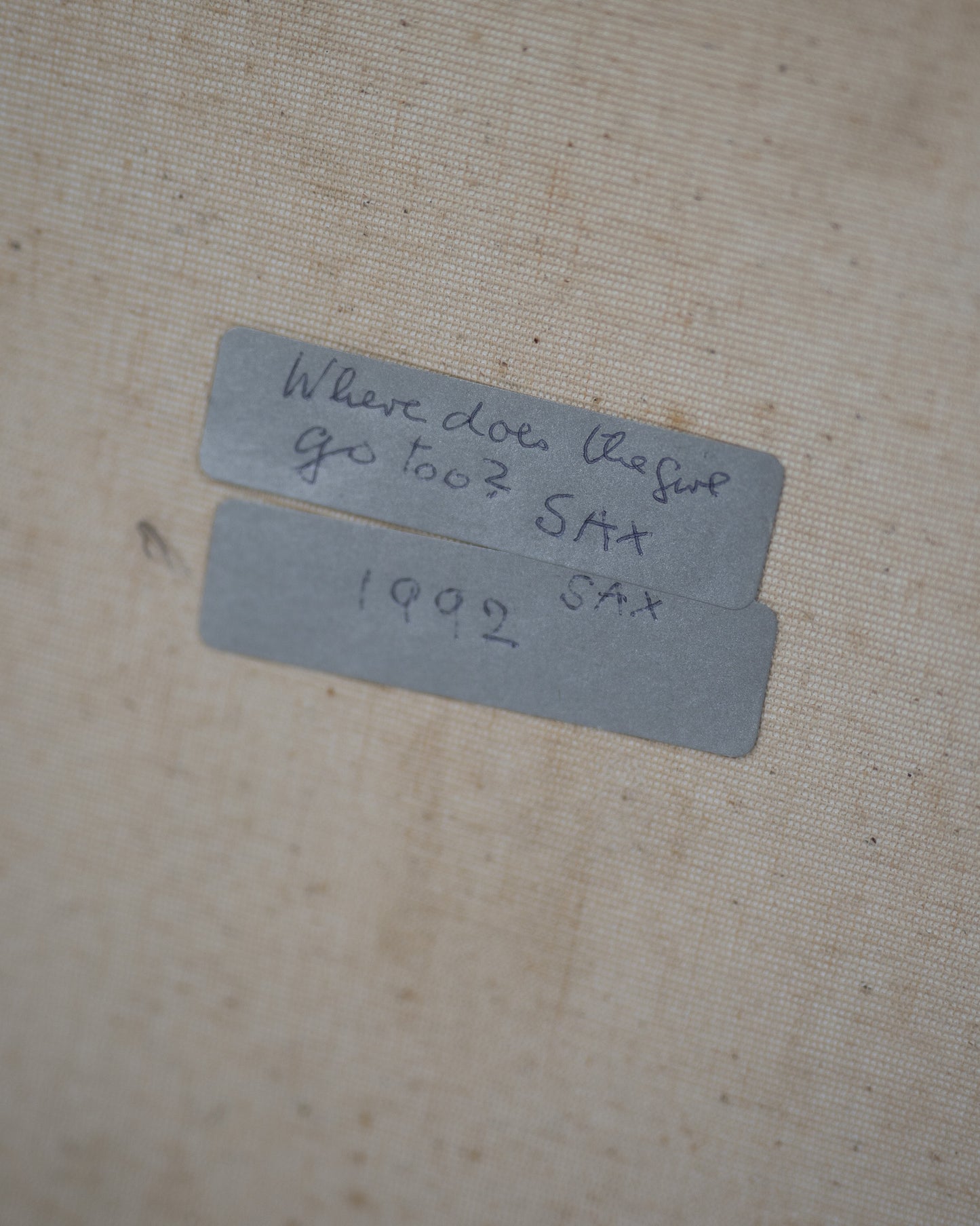Where Does the Girl Go To | Maria Sax Ledger 1992