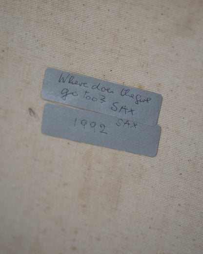 Where Does the Girl Go To | Maria Sax Ledger 1992