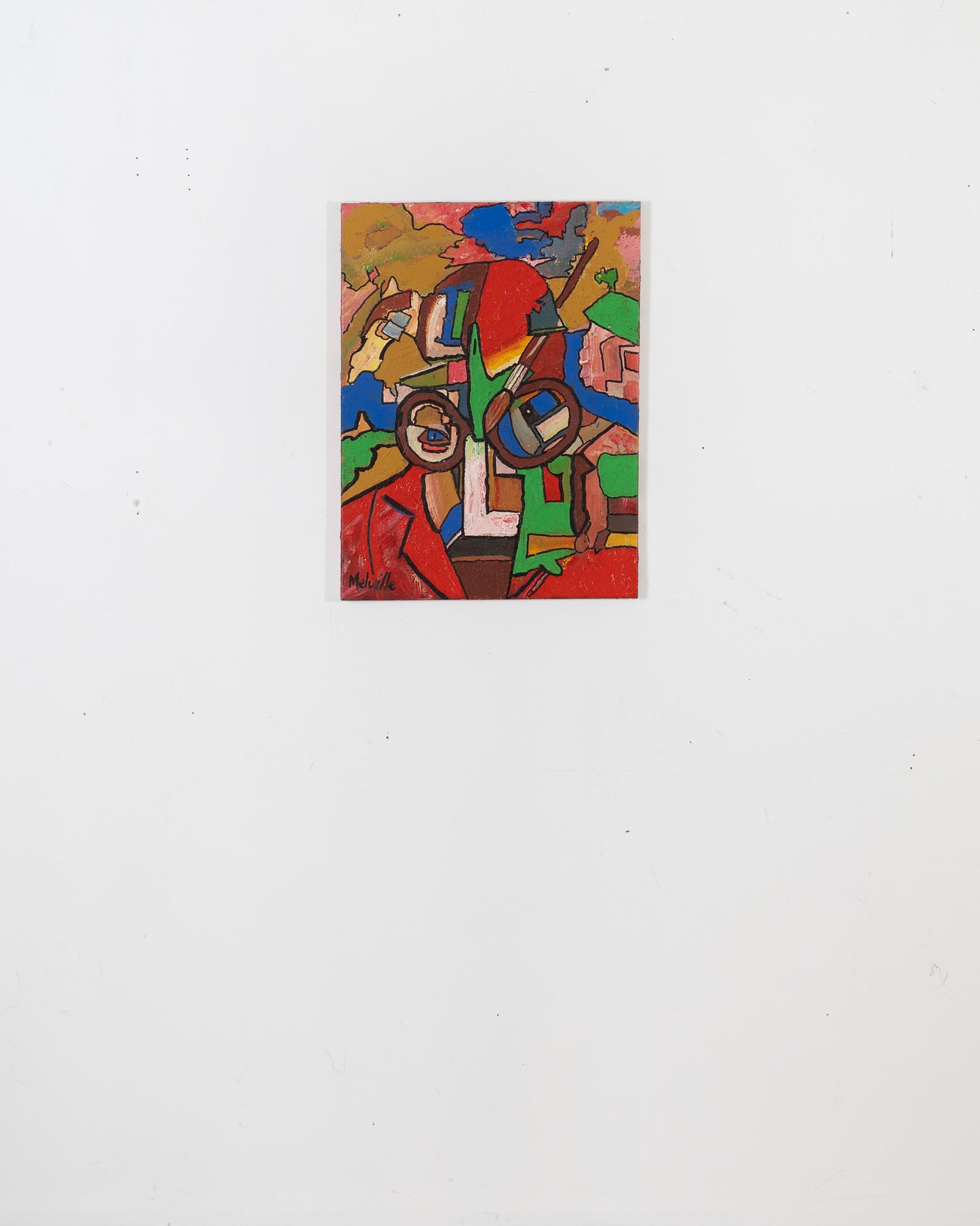 Abstract Self Portrait - TOM MELVILLE Scottish | 1953 - 2025