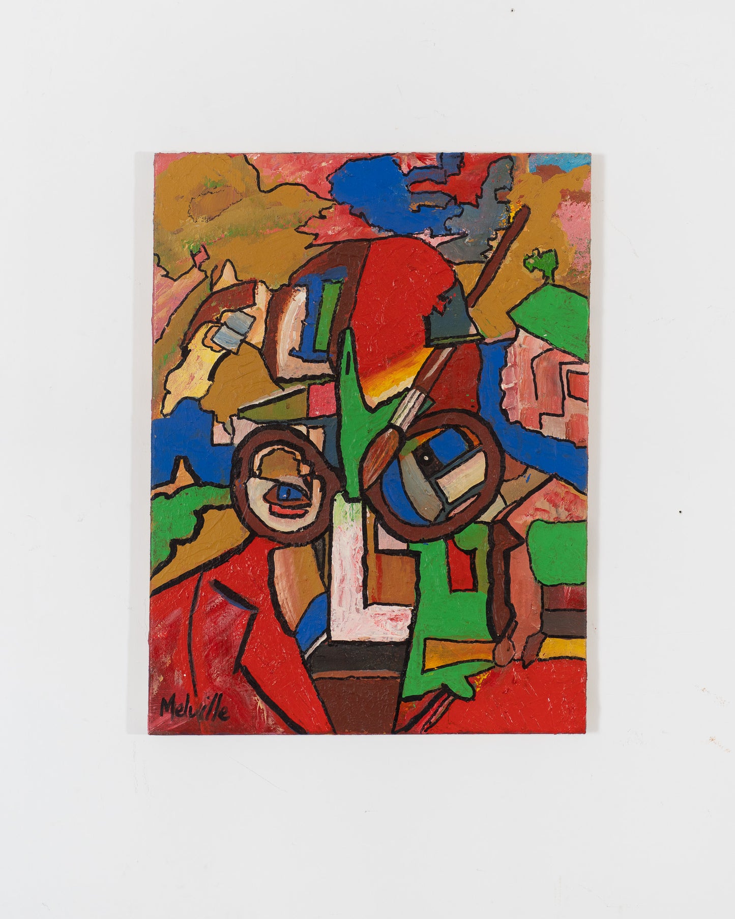 Abstract Self Portrait - TOM MELVILLE Scottish | 1953 - 2025