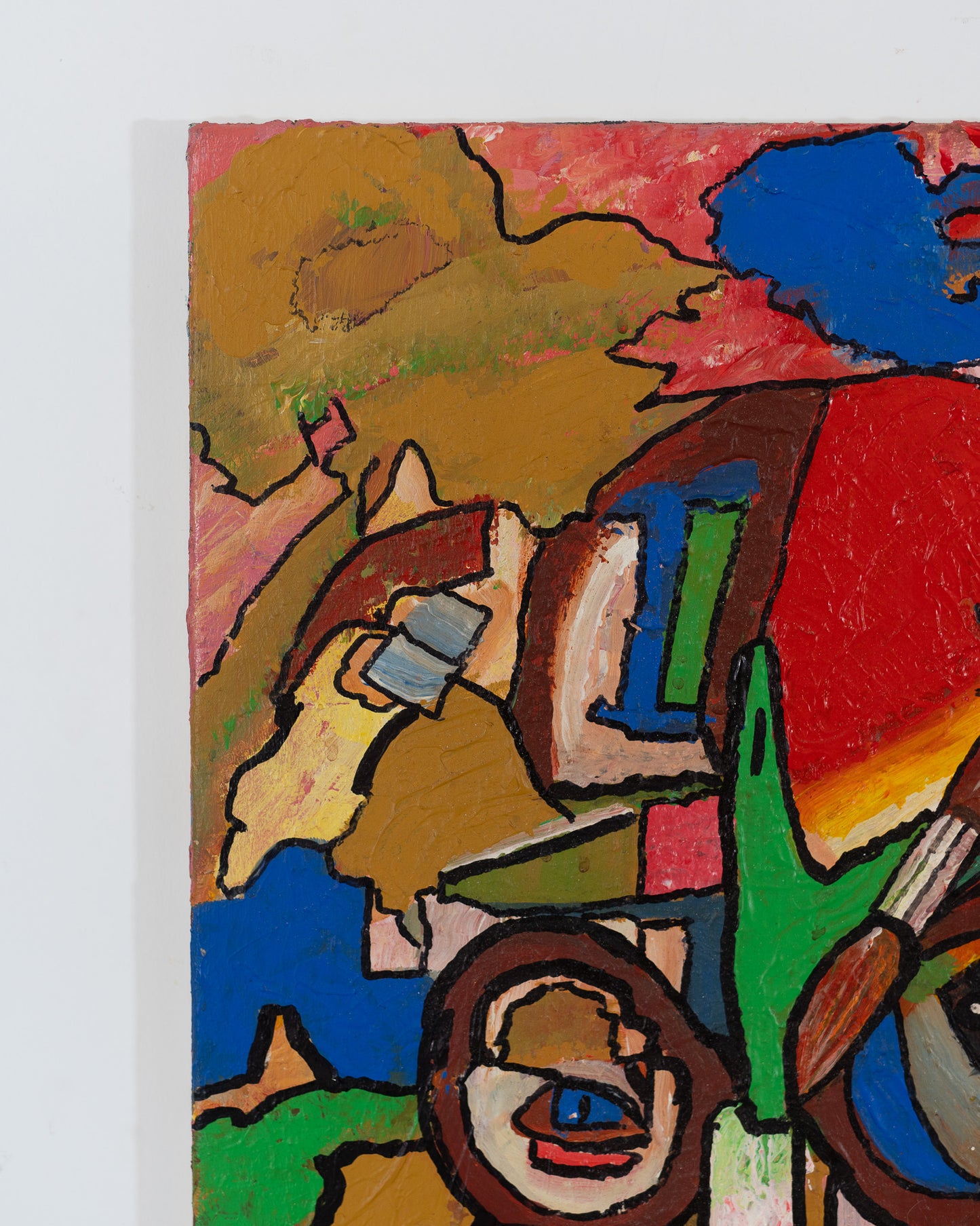 Abstract Self Portrait - TOM MELVILLE Scottish | 1953 - 2025