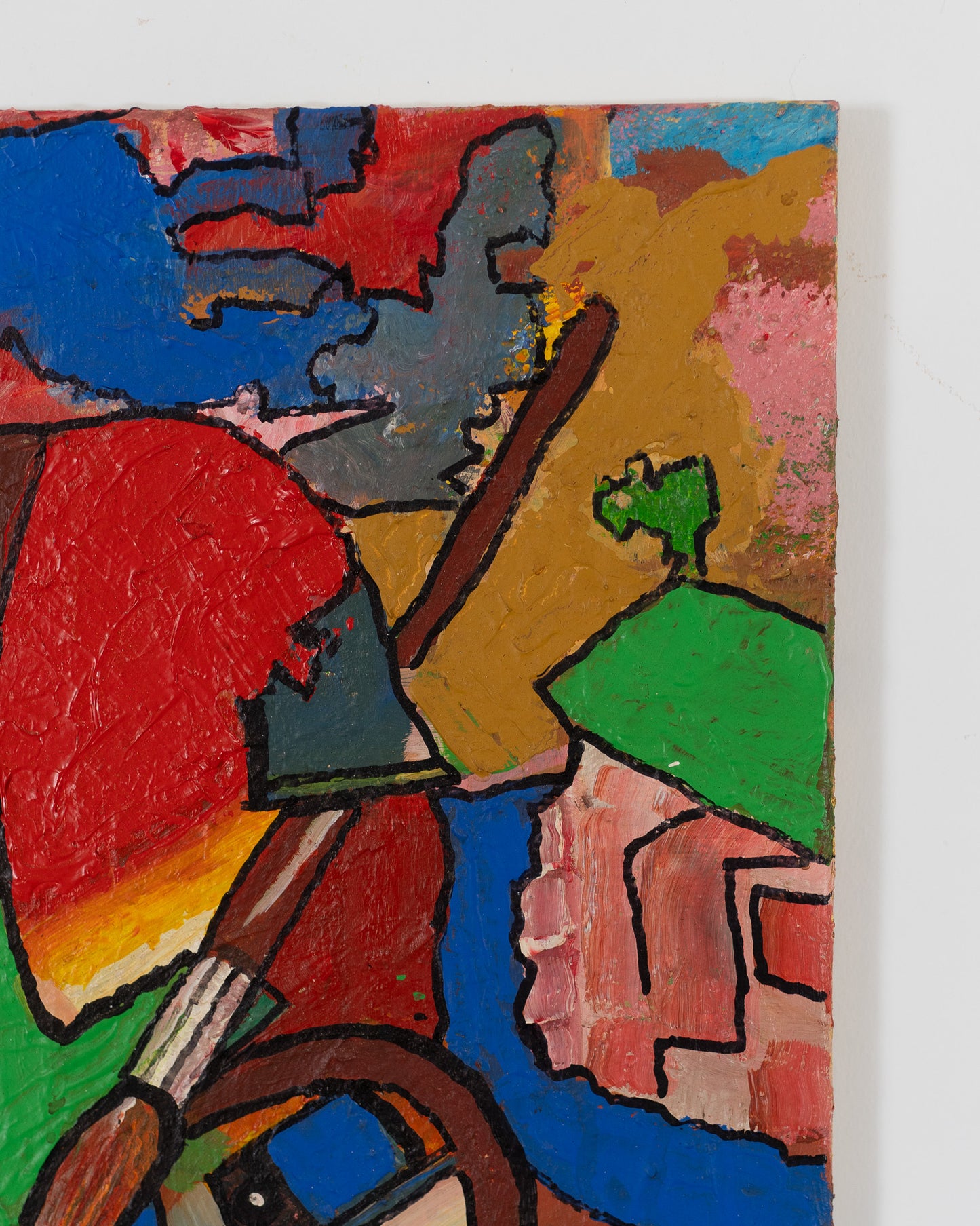 Abstract Self Portrait - TOM MELVILLE Scottish | 1953 - 2025