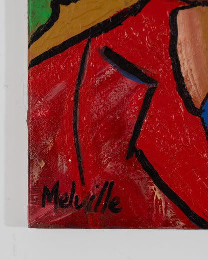 Abstract Self Portrait - TOM MELVILLE Scottish | 1953 - 2025